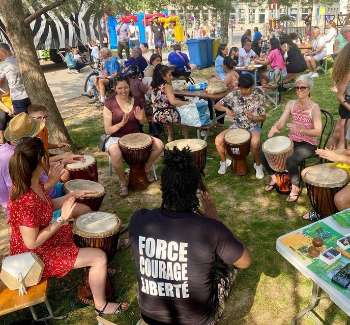 Percussion Fête du quartier