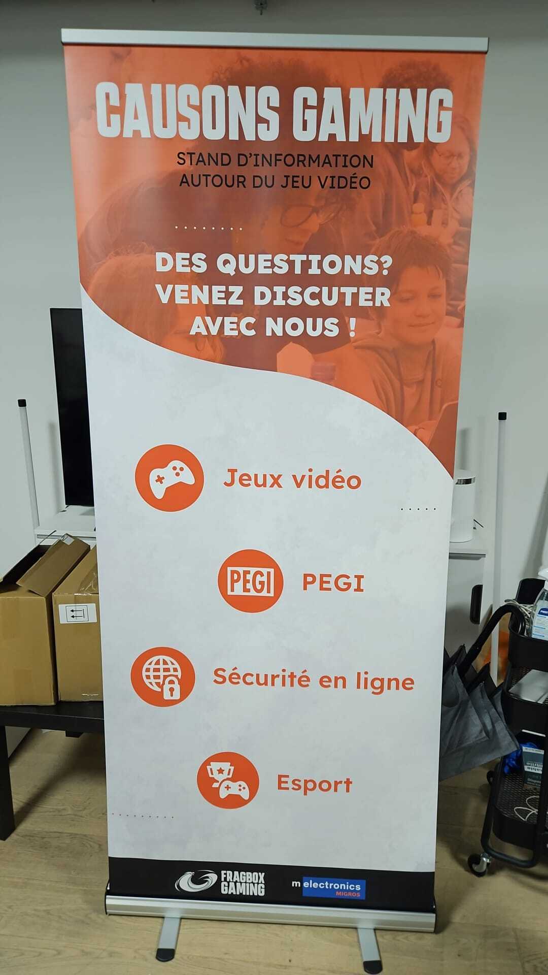 Image média: Distribution d&#39;outils de sensibilisation et de prévention aux jeux vidéo